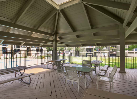 Outdoor Lounge at Bremerton Park, Prairie Village, Kansas