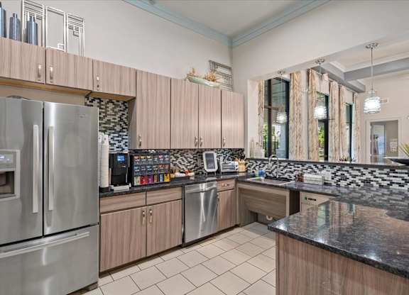 Coffee Bar at Stonepost Crossing Apartments, Kansas