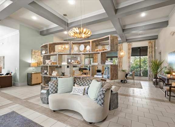 the lobby at Stonepost Crossing Apartments, Kansas, 66213