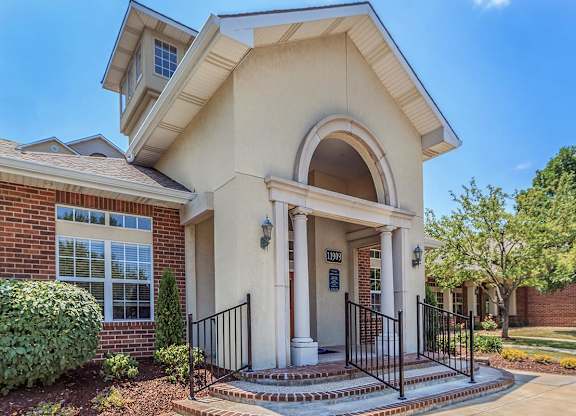 The leasing office at The Claremont Apartments in Overland Park, Kansas.