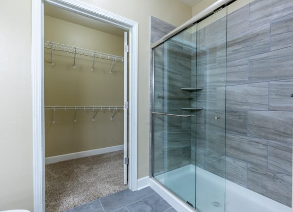 Large Closet at The Residences at Bluhawk Apartments, Overland Park
