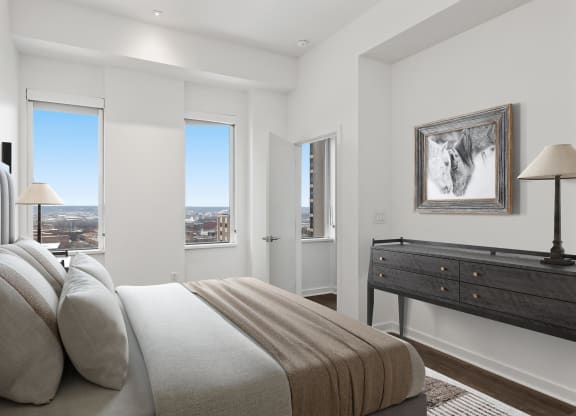 Two bedroom Two Bath room at Sky on Main in Kansas City
