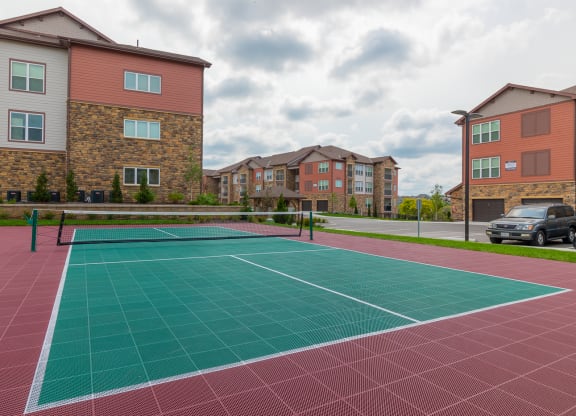 Sport Court at The Residences at Bluhawk Apartments, Kansas, 66085
