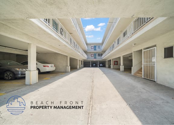 a view of an ground floor carport parking