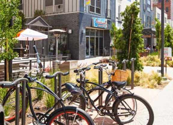 Exterior View of 210 Third Lofts from Promenade