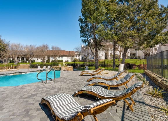 the pool at the preserve at ballantyne commons apartments