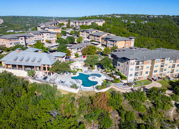Aerial of community