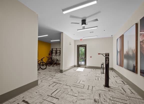 bike storage room