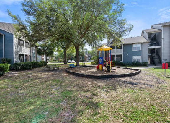 play area at the preserve at polo ridge apartments fl