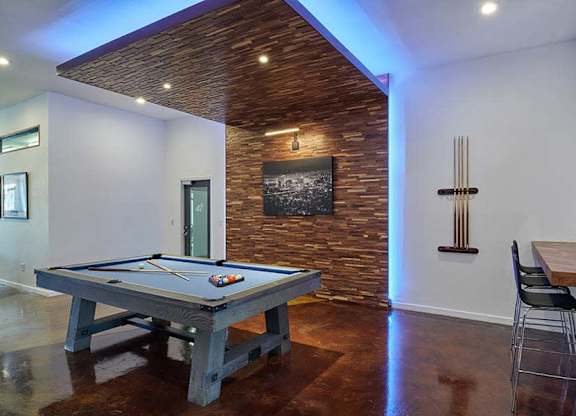Pool room