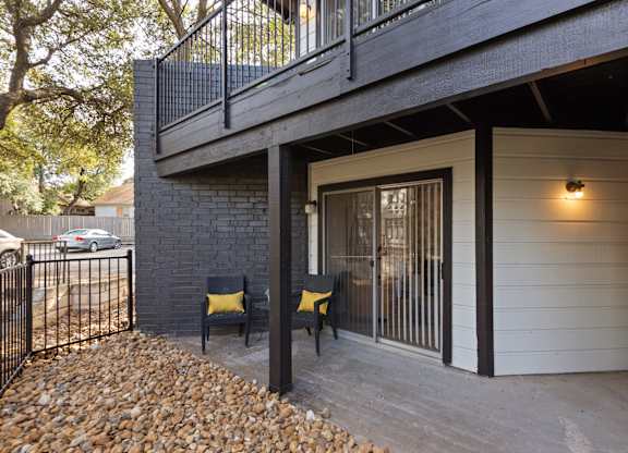 our apartments showcase a beautiful screened in porch