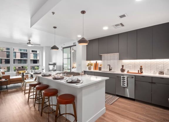 Model Kitchen Apartment North Scottsdale