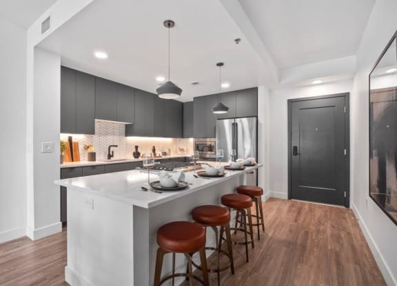 Model Kitchen Apartment North Scottsdale