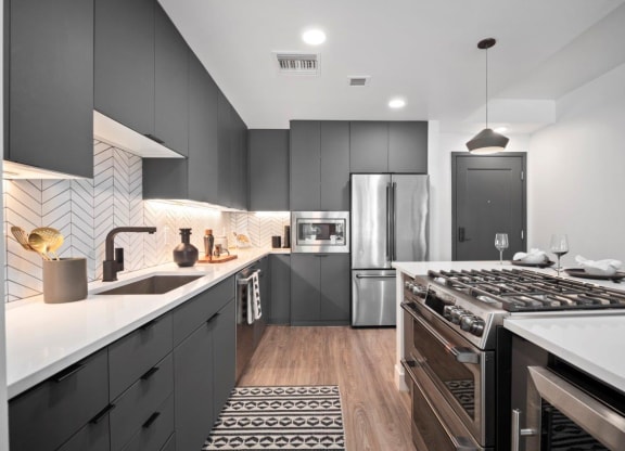 Model Kitchen Apartment North Scottsdale