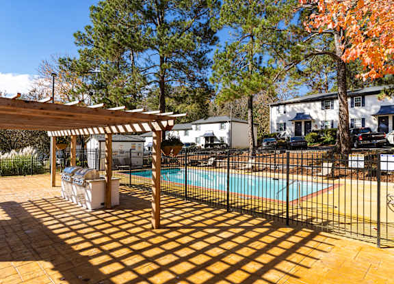 our apartments in a city have a swimming pool