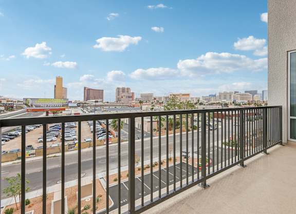 Large Balcony at Coya Apartments, Las Vegas, NV, 89102