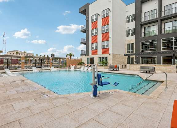 Large Swimming Pool at Coya Apartments, Las Vegas, Nevada