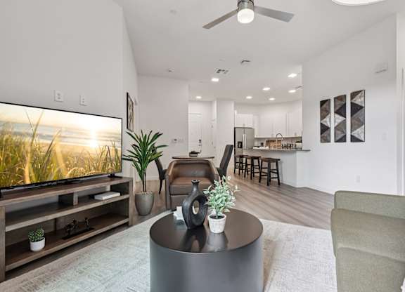 A Round Coffee Table at Coya Apartments, Nevada, 89102