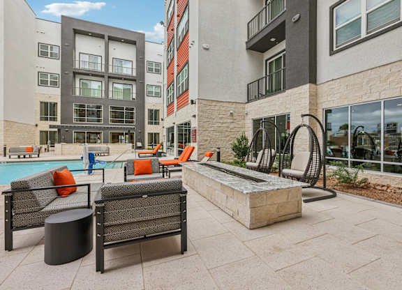 Poolside Sundeck at Coya Apartments, Las Vegas, 89102
