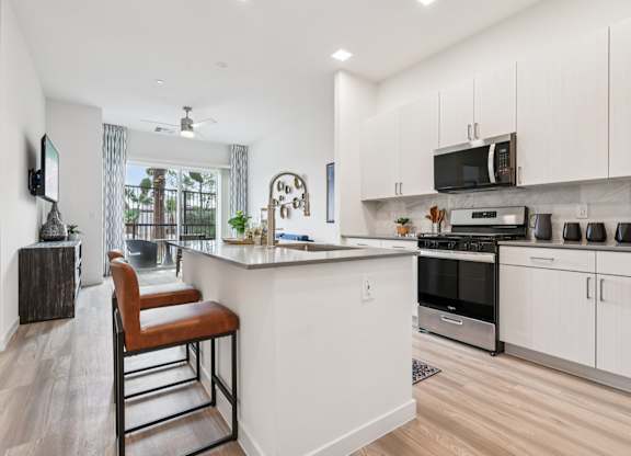 Kitchen with Oven at Coya Apartments, Las Vegas, 89102