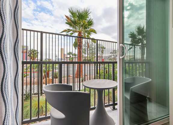 Balcony at Coya Apartments, Las Vegas, NV, 89102