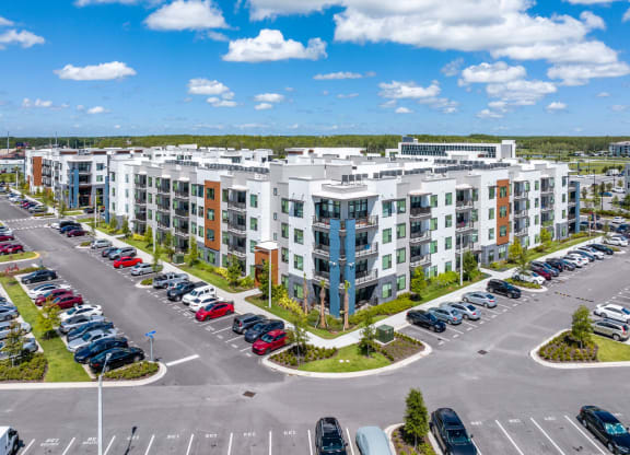Arial building view of 19 South Apartments at 19 South Apartments, Kissimmee, 34744
