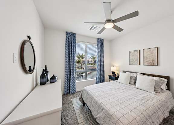 Comfortable Bedroom at Fora Apartments, Las Vegas