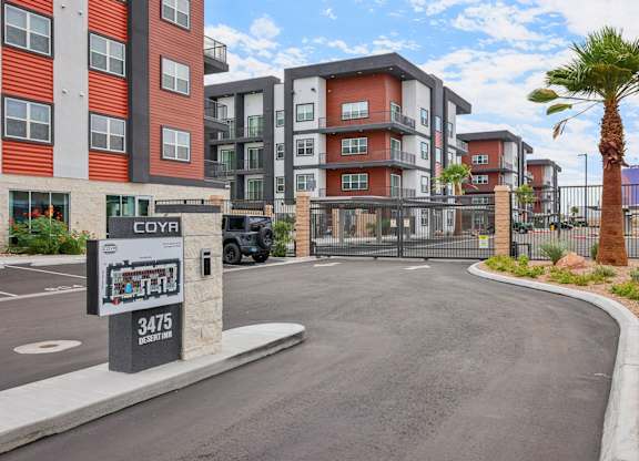 A Street View at Coya Apartments, Las Vegas, Nevada
