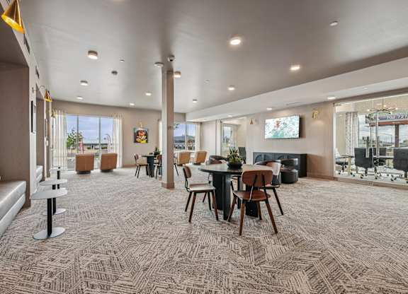 Clubroom With Smart Tv at Coya Apartments, Las Vegas, 89102