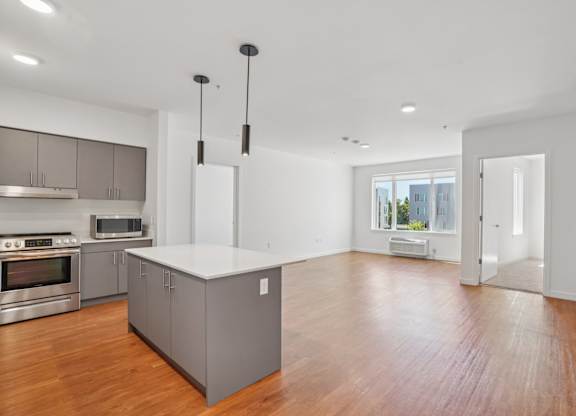 Modern Kitchen at Hana Apartments, Hillsboro, OR, 97006