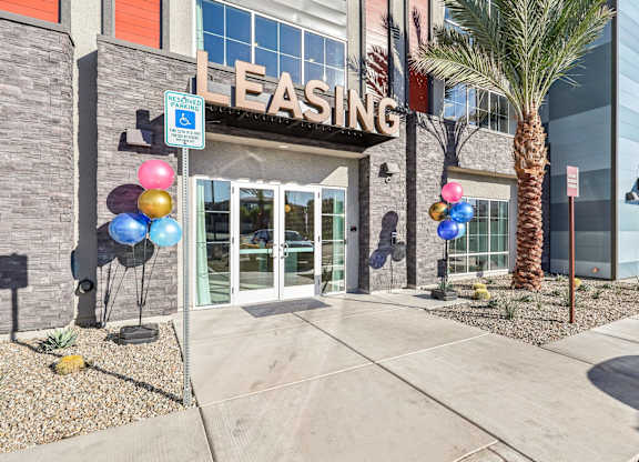 Entrance To Building at Fora Apartments, Nevada