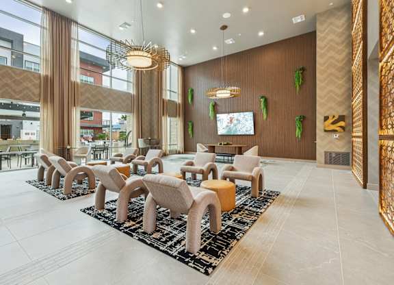 Luxury Vinyl Living Room at Coya Apartments, Nevada