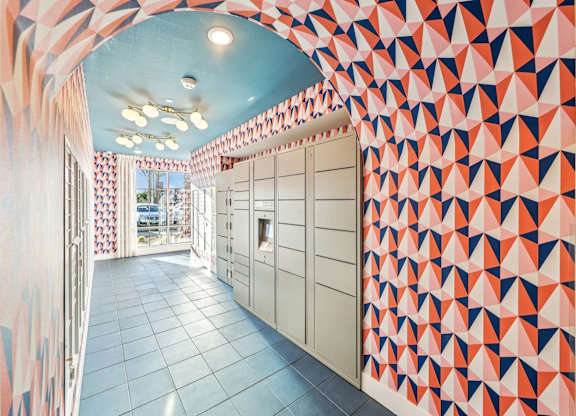 Package Locker at Fora Apartments, Las Vegas, NV