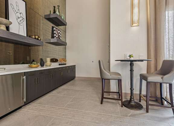 A Table and Two Chairs at Coya Apartments, Nevada, 89102