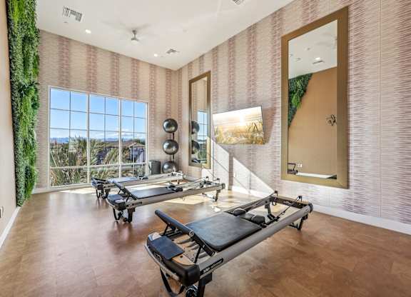 Pilates Room at Fora Apartments, Nevada