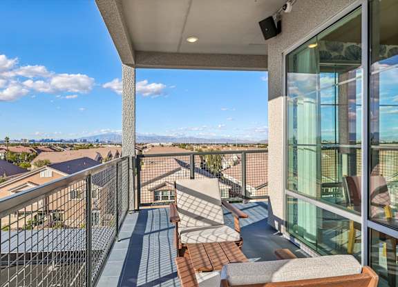 Balcony And Patio at Fora Apartments, Las Vegas
