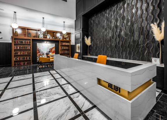 the lobby or reception area at The Alibi at Lake Lilly, Ocoee, FL