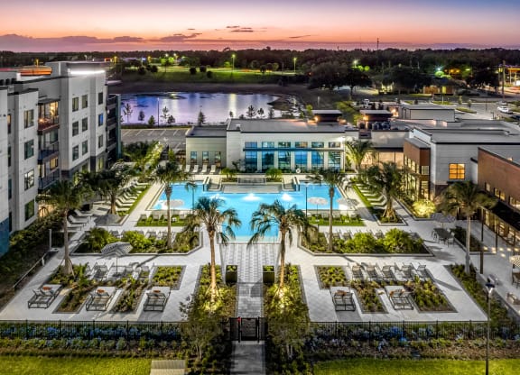 Birds Eye View at The Alibi at Lake Lilly, Florida