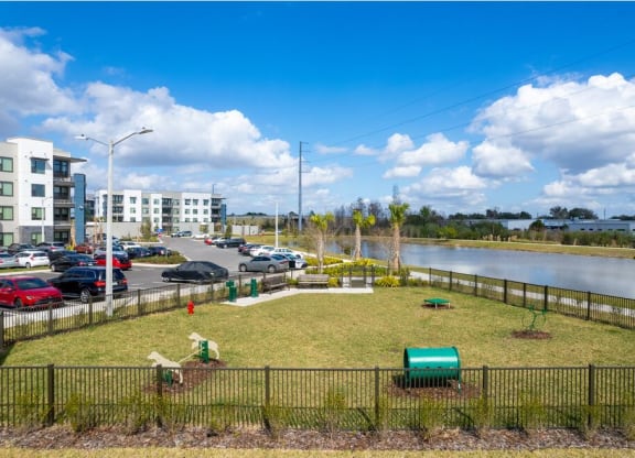 Dog park at 19 South in Kissimmee, Florida