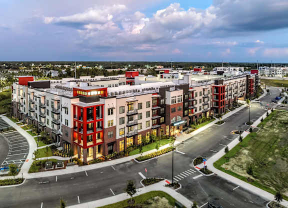 Drone Community View at Parkway Crossings, Kissimmee Florida