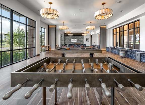 Foosball Court at Parkway Crossings, Kissimmee Florida