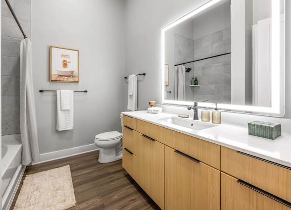 Modern Bathroom at Parkway Crossings, Kissimmee Florida