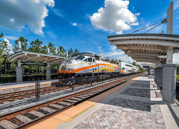 Train Station at Parkway Crossings, Florida, 34744