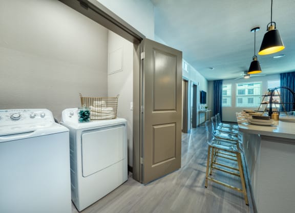 Full Size Washer and Dryer at The Rey Downtown Apartments, Arizona , 85003