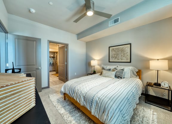 Gorgeous bedroom at The Rey Downtown Apartments, Arizona , 85003