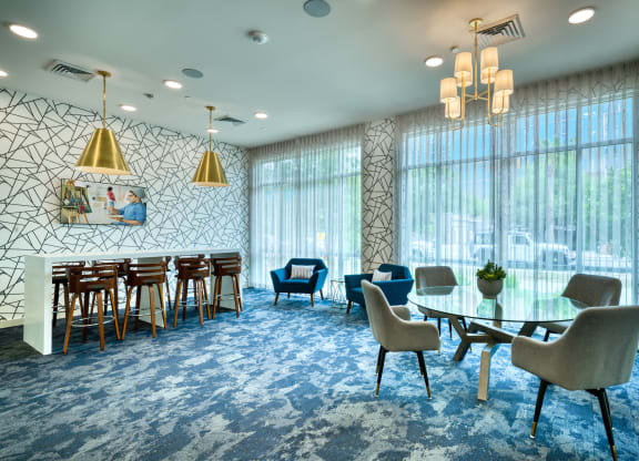 Business Center at The Rey Downtown Apartments, Arizona 
