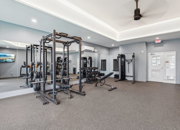 the gym at the preserve apartments at The Mill on Maple Apartments, Oregon City, OR 97045