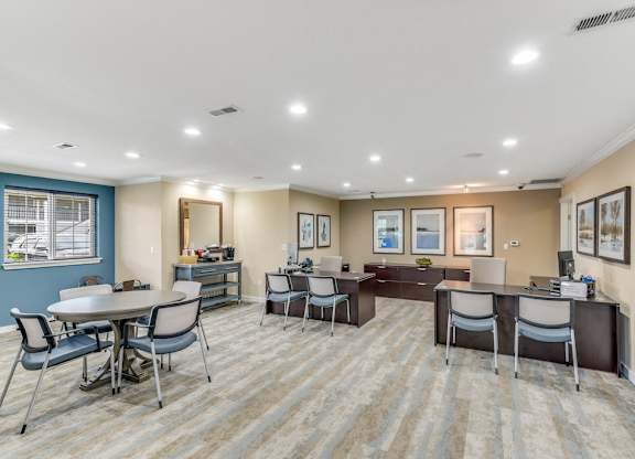Reception Lobby at Maple Crossing Apartments, Maple Valley, Washington
