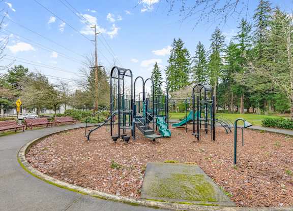 Kids Playground at Maple Crossing Apartments, Washington, 98038