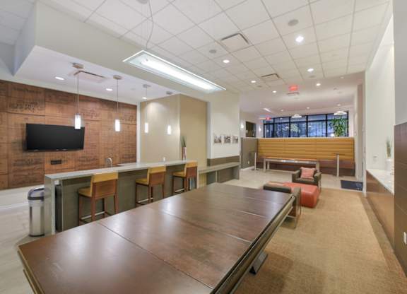 Clubroom Kitchen at Affinity at 2M, Washington, DC